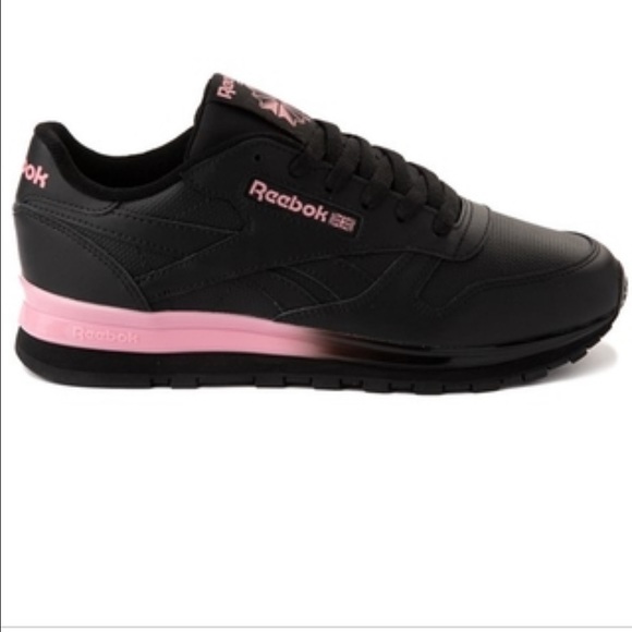 black and pink reebok